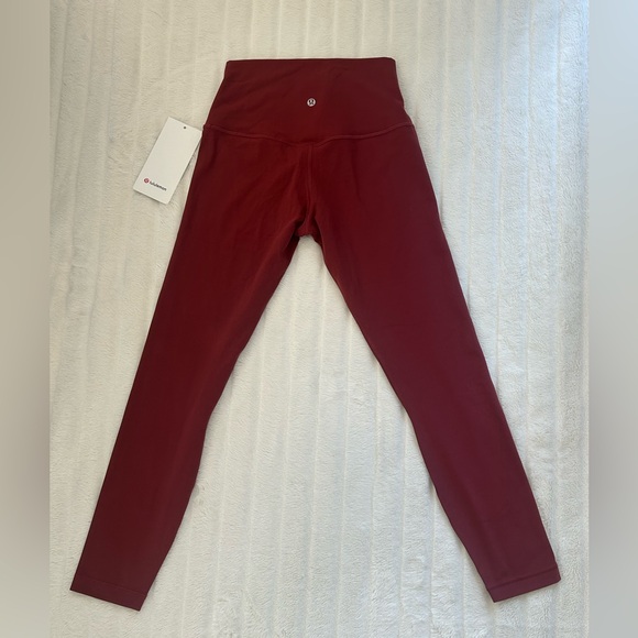 NWT Lululemon Mulled Wine Align HR Pant 25” - Picture 6 of 7